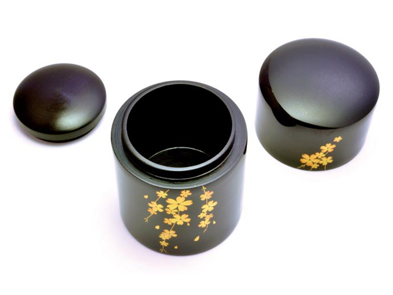 ミニ骨壺 Soul Petit Pot ソウルプチポット 蒔絵 さくら 漆器 | 仏壇 